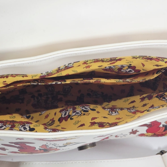 Loungefly Disney Fall Minnie Mouse Crossbody Bag Handbag Purse - Picture 5 of 5